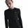 Nike Swift Dri-FIT UV langarm Crewneck Laufshirt Damen 010 black/reflective silv M