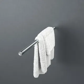 viverso x steel Handtuchhalter T: 450 mm, 1-armig, starr, VX4301BS,