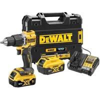 DeWalt DCD100YP2T Akku-Schlagbohrschrauber inkl. Koffer + 2 Akkus 5.0Ah