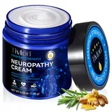 Neuropathie Relief Creme Extra Stärke Für Füße, Beine, Hände,Zehen Mit Natürlicher Kurkuma, Ingwer - Muskel- Und Gelenkbeschwerden,Natürliche Muskelmassagecreme, Beruhigende Kribbeln Und Nervengefühle