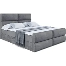 altdecor Boxbett, BOXI3-Z - 160x200 cm - H3 - Dunkelgrau