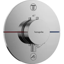 Unterputz-Thermostat ShowerSelect Comfort Fertigset, 2 Verbraucher (Ausführung: Typ: ShowerSelect Comfort E)
