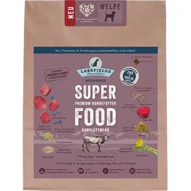 Lakefields Trockenfutter Hund SUPERFOOD Premium WEIDERIND für Welpen, 2.5 kg