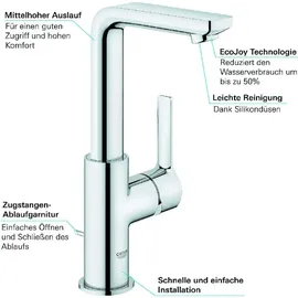 Grohe Lineare L-Size Einhandmischer chrom 23296001