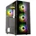 Kolink Observatory HF Glass PC-Gehäuse, Sechs ARGB-Lüfter, 330 mm GPU-Freiheit, ATX-Motherboard, Glasfrontplatte, Stahl, Mid-Tower, Schwarz