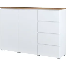 OTTO home Highboard Modo 150 x 100 x 34,5 cm Weiß
