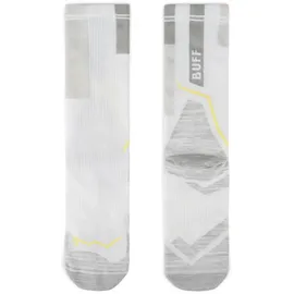 Buff Coolnet Crew Laufsocken Unisex 2 Paar Weiß 42-44