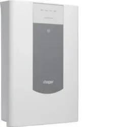 Hager RFR102D BEKA Funk-Repeater zur Reichweitenerhöhung.Bidirektionaler Funk-Reichweitenverstärker mit Notstromüberbrückung bei Netzausfall zur