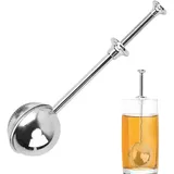 Löffelpuderzucker-Staubwedel – Puderzuckerstab – Rotierender Teefilter, Staubmehlsieb für Puderzucker, Mehl und Gewürze