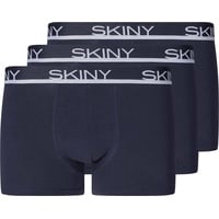 Skiny Herren Unterhosen, Boxershort Casual Figurbetont, Blau, S)