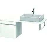 Duravit DuraStyle Waschtisch-Unterschrank DS533201818 50 x 54,8 cm, weiß matt, für Konsole, 1 Auszug