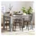 vidaXL Georgie 140 x 76 x 74,5 cm grau