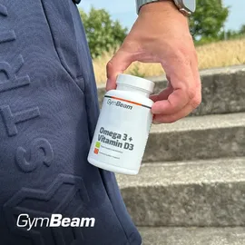GymBeam Omega 3 + Vitamin D3 Kapseln 90 St.
