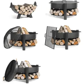 Cook King Feuerschale MONTANA Ø 70 cm Grau