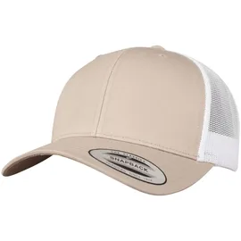 Flexfit Retro 2-Tone Trucker Cap Braun/Khaki One Size