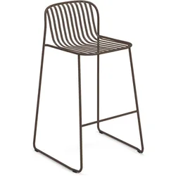 Emu Riviera Barhocker Metall stapelbar - Braun