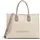Valentino Wilk Handtasche Kunstleder Beige