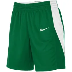 NIKE Team Damen Basketball-Shorts leichte Sport-Shorts Trainings-Hose Fitness NT0212-302 Grün/Weiß - XXL