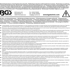 BGS Klett-Teller Stützteller Ø 75 mm