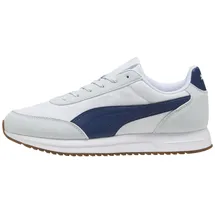 Puma R78 Lightwind Herren Weiß/Blau Jewel/Silber Mist 43