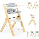 Cangaroo Cangaroo, Hochstuhl, Kinderhochstuhl Caramel Holz, (Treppenhochstuhl)