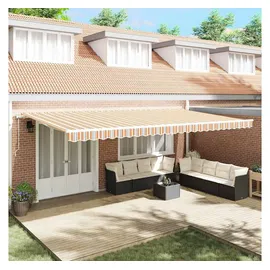 vidaXL Markise einziehbar 600 x 300 cm mehrfarbig