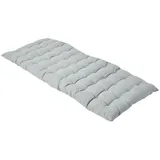 Homescapes Bankauflage, Grau, 100% Baumwolle -