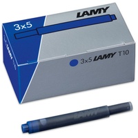 LAMY LAMY Tintenpatronen T10 825 BLAU 3x5er Packung löschbar Tintenpatrone