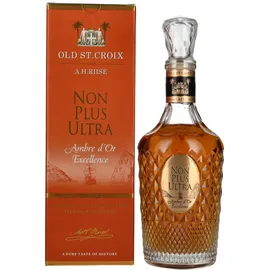 old st. croix Non Plus Ultra Ambre d'Or Excellence 42% vol 0,7 l Geschenkbox