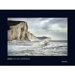 KUNTH Monats-Wandkalender Wilde Nordsee 2025