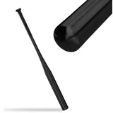 Relaxdays Baseballschläger Aluminium, 34 Zoll/ 86 cm, Rutschfester Griff, Softball Schläger leicht, Aluschläger, schwarz