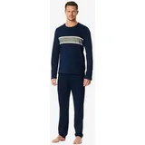 SCHIESSER Schlafanzug Casual Nightwear Blau 54