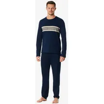 SCHIESSER Schlafanzug Casual Nightwear Blau 54