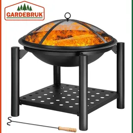 Gardebruk Feuerschale Ø 55 cm Schwarz