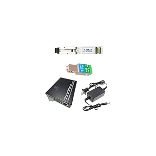 iszo 1 Set 2,5 G ONU mit 2,5 G Medienkonverter, Bridge-Modus, 2,5 G Modem, GPON/EPON/XPON Stick ONU, SC-Anschluss UPC/APC, unterstützt MAC/SN/LOID Modify, DDM PON Modul