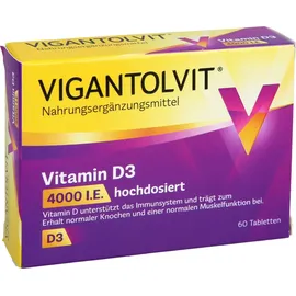 WICK Vigantolvit Vitamin D3 Tabletten 60 St.