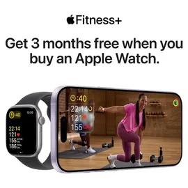 Apple Watch Series 11 GPS 42mm Space Grey Aluminium Sport Band black M/L
