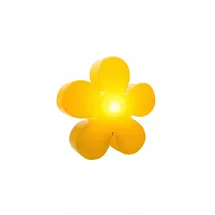 8 seasons DESIGN Shining Dekoleuchte Flower (9 W, Gelb, Durchmesser: 60 cm)
