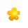 8 seasons DESIGN Shining Dekoleuchte Flower (9 W, Gelb, Durchmesser: 60 cm)