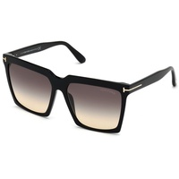 Tom Ford FT 0764 BLACK/SMOKE SHADED 58/16/140 Damenbrillen