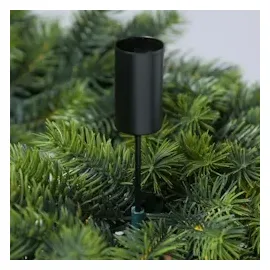 MARELIDA Stabkerzenhalter für Adventskranz Gesteck ohne Dorn Kerzenpick 4St