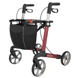 Rehasense Leichtgewicht Rollator Router M weinrot
