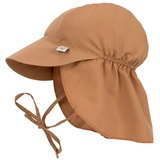 Lässig Schirmmütze mit Nackenschutz LSF Sun Protection Flap Hat - Caramel - Gr. 43/45