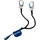 Salewa Klettersteigset Schwarz/Blau
