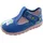 Fischer Markenschuh Einhorn Hausschuh Blau 25