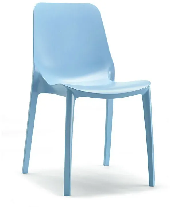 Stapelstuhl Ginevra - 62 - light blue