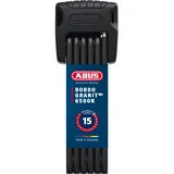 ABUS Bordo Granit 6500K/90 BK SH Faltschloss schwarz