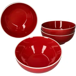 4er Set Schale Linus Rot - 404135