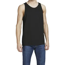 JACK & JONES Unterhemd 4er Pack in Schwarz/Weiß S