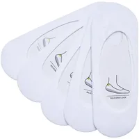 URBAN CLASSICS Invisible Socks 5-Paar Weiß 35-38